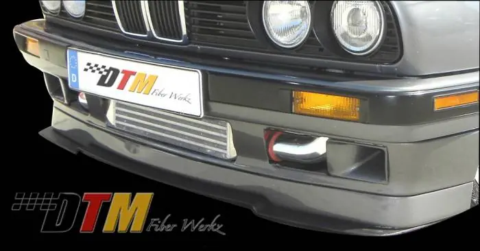 BMW 3 Series DTM Fiberwerkz IS Style Front Splitter - E30 IS Split Order Now