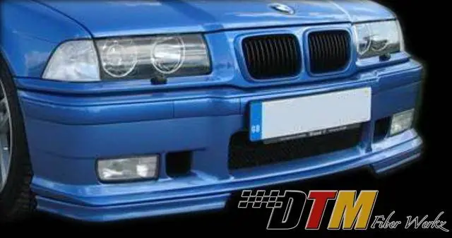 BMW 3 Series DTM Fiberwerkz LTW Velocity Style Front Corner Splitter - E36ltwveloci New Arrival