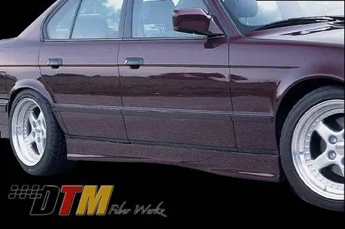 BMW 5 Series DTM Fiberwerkz M3 E36 Style Side Skirts - e34 m3 sides Deal