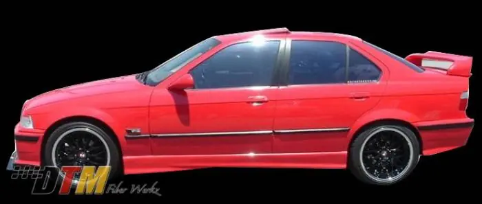 BMW 3 Series DTM Fiberwerkz M3 RG Style Side Skirts - E36 M3 RG St Best Choice