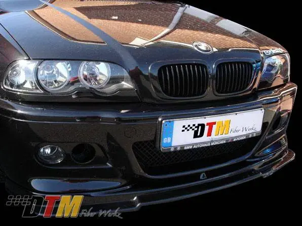 BMW 3 Series DTM Fiberwerkz M3 RG Style Front Lip - E46 M3 RG St Free Returns