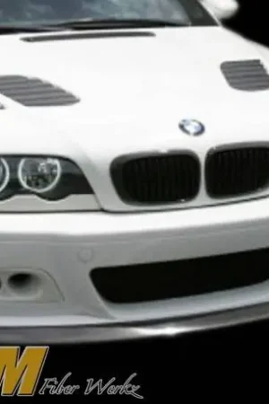 BMW 3 Series DTM Fiberwerkz M3 Strass Style Front Lip - E46strasslip Premium