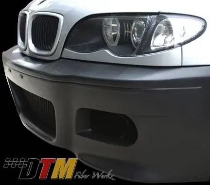 BMW 3 Series DTM Fiberwerkz M3 Style Front Bumper - E46 M3 Style Seasonal Sale