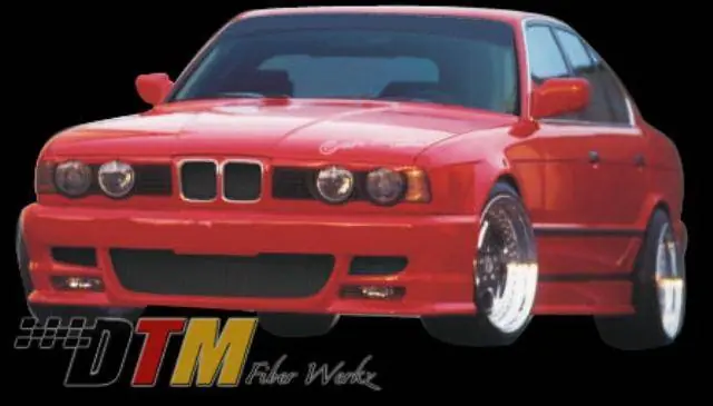 BMW 5 Series DTM Fiberwerkz M5 Style Front Bumper - e34 M5 Exclusive