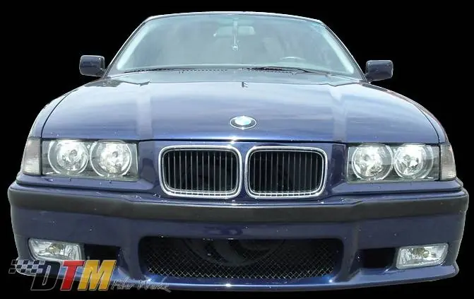While Supplies Last BMW 3 Series DTM Fiberwerkz OEM M3 Style Front Bumper - E36 OEM M3 S