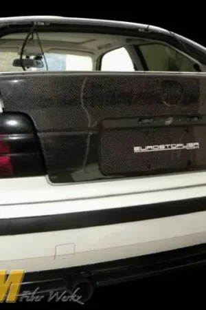 BMW 3 Series DTM Fiberwerkz OEM Style Trunk - E36 318ti Trending