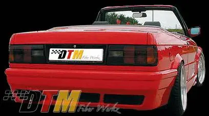 Deal BMW 3 Series DTM Fiberwerkz RG E46 Style Rear Bumper - E30 RG E46 S
