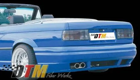 BMW 3 Series DTM Fiberwerkz RG GTS Style Rear Bumper - E30 RG GTS S Budget