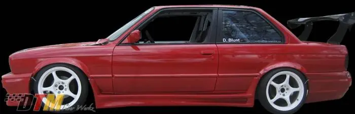 BMW 3 Series DTM Fiberwerkz RG GTS Style Side Skirts - E30 RG GTS S Latest