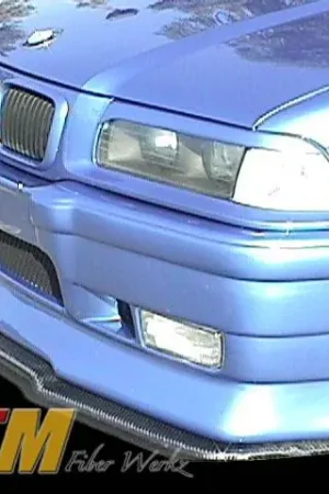 BMW 3 Series DTM Fiberwerkz RG Infinity Style Front Splitter - E36 RG Infin Exclusive