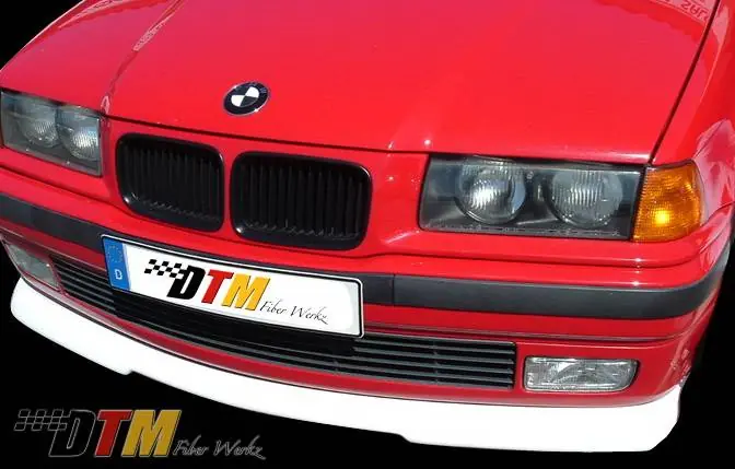 BMW 3 Series DTM Fiberwerkz RG Infinty Style Front Lip - E36 RG Infin Handmade