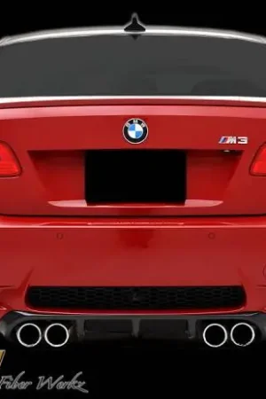 Mega Sale BMW 3 Series DTM Fiberwerkz VRS Style rear Diffuser - E9XVRSDiffus