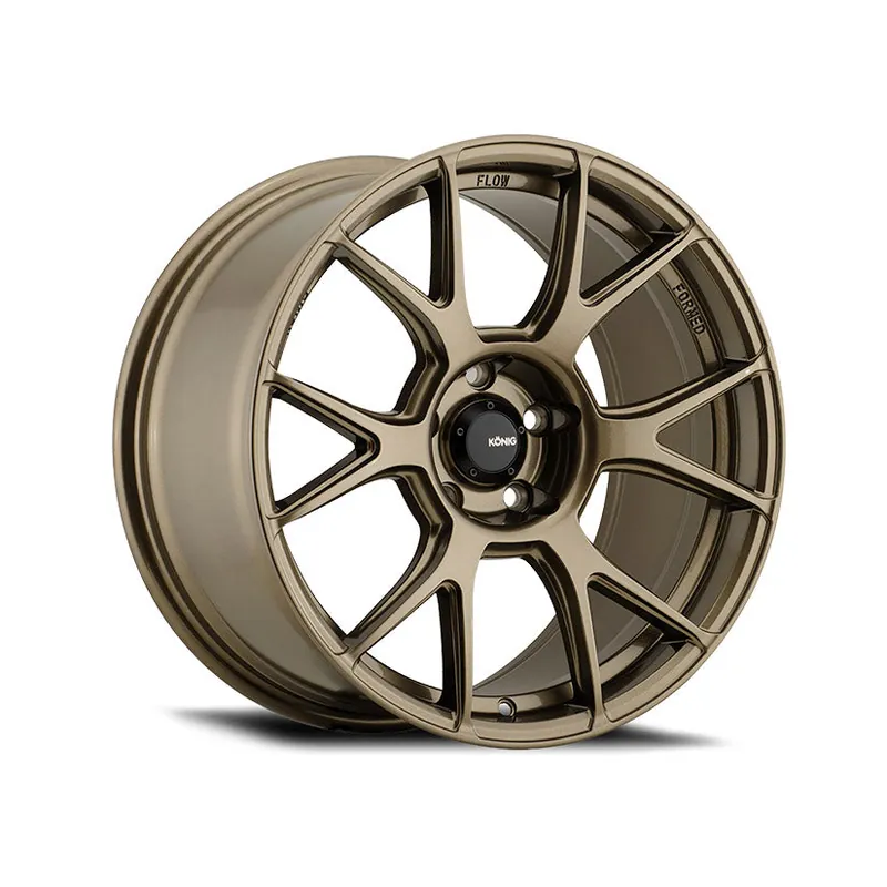 Warranty Included Konig Ampliform Alloy Wheel 19x10 ET28 5x120 Gloss Bronze 72.6mm CB