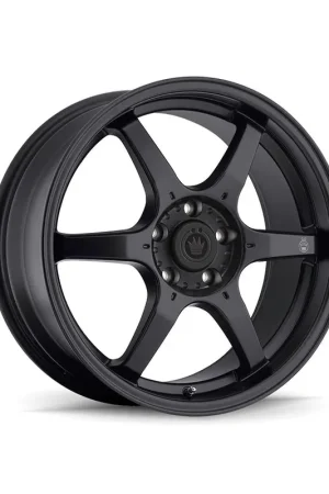 Konig Backbone Alloy Wheel 16x7 ET40 4x100 Matte Black 73.1mm CB Mega Sale