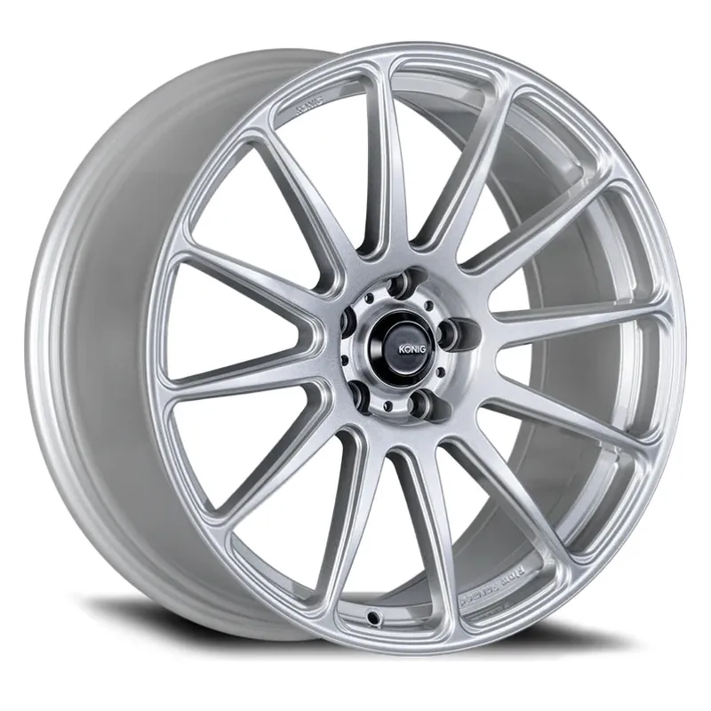 Money Back Guarantee Konig Aeris Alloy Wheel 19x8.5 ET35 5x114.3 Steel Silver 73.1mm CB