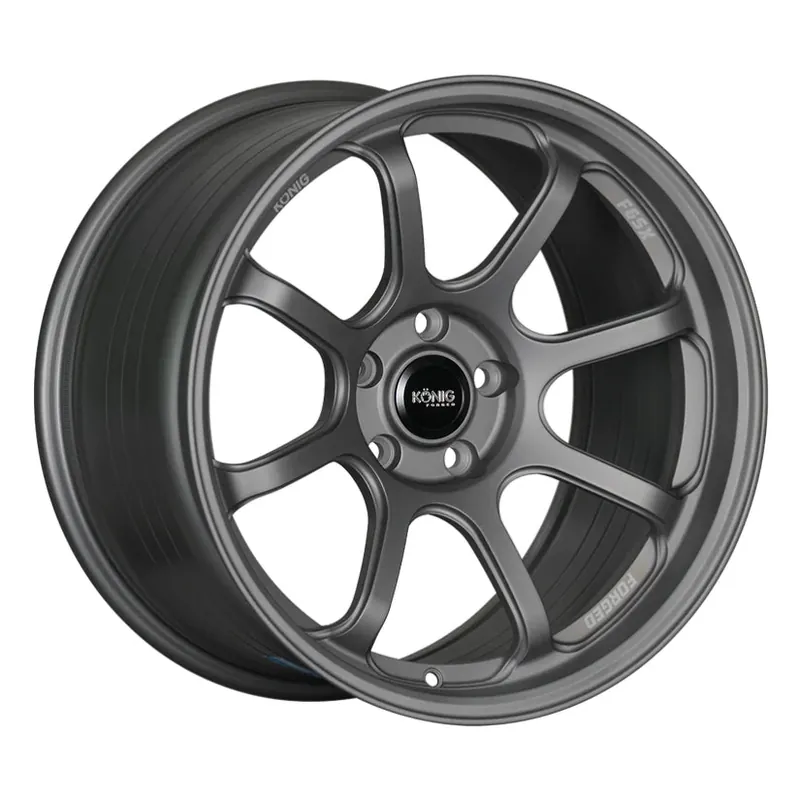 Konig Forged F6SX Alloy Wheel 18x10 ET40 5x120 Satin Grey 72.56mm CB Clearance