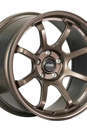Konig Forged F6SX Alloy Wheel 18x9.5 ET35 5x114.3 Race Bronze 73.1mm C Professional Grade