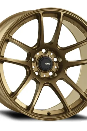 Konig Heliogram Alloy Wheel 19x9.5 ET25 5x114.3 Matte Bronze 73.1mm CB Free Delivery
