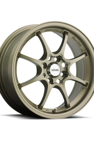 Konig Helium Alloy Wheel 15x6.5 ET40 4x100 Bronze 73.1mm CB In Demand