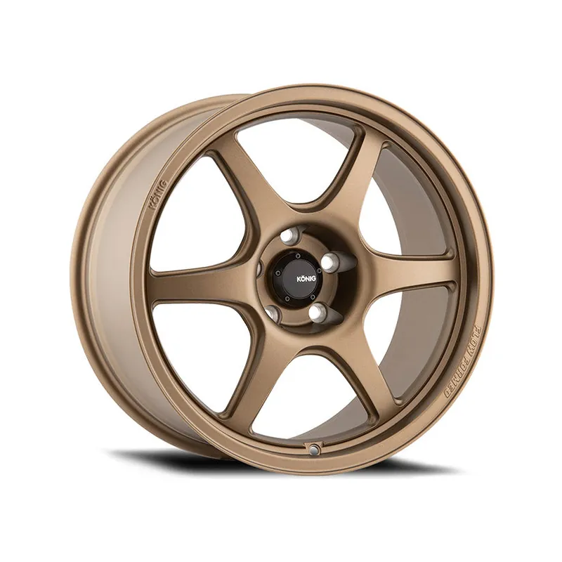 Konig Hexaform Alloy Wheel 17x8 ET40 5x100 Matte Bronze 73.1mm CB Holiday Sale