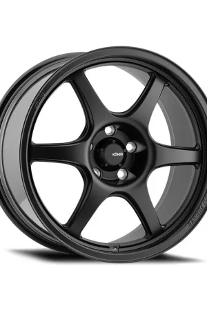 Same Day Shipping Konig Hexaform Alloy Wheel 15x8 ET25 4x100 Matte Black 73.1mm CB