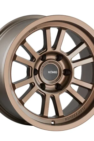 Weekend Sale Konig HT1 Alloy Wheel 18x9 ET0 5x127 Satin Bronze 71.5mm CB