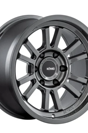 Konig HT1 Alloy Wheel 18x9 ET0 6x139.7 Gloss Anthracite 106.1mm CB Worldwide Shipping