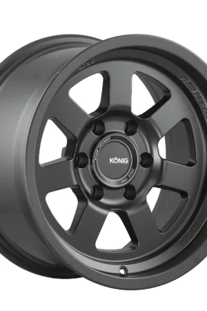 Konig HT2 Alloy Wheel 18x9 ET0 6x139.7 Matte Black 106.1mm CB Discount