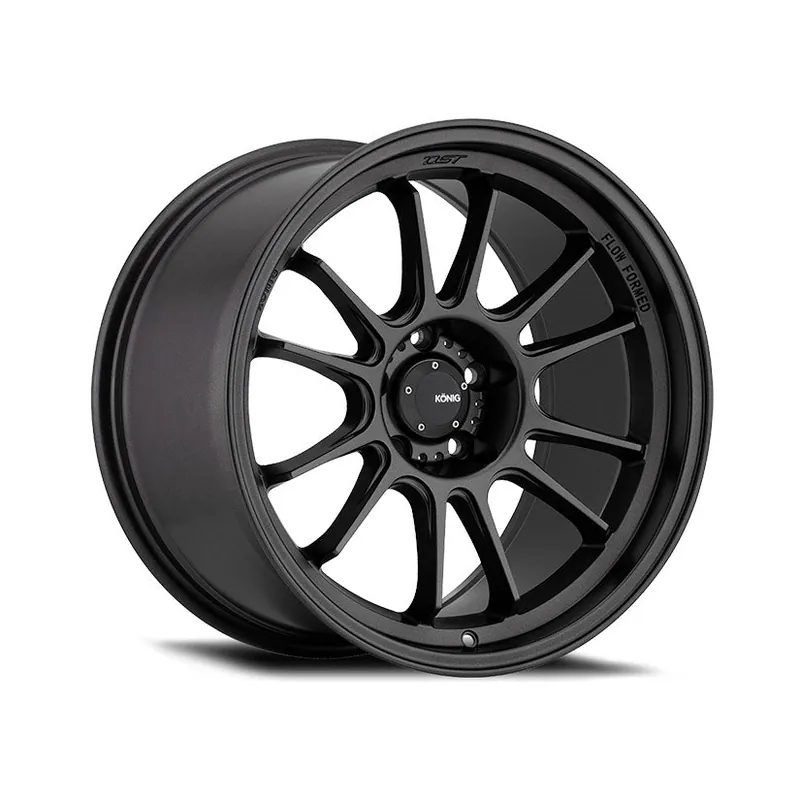 Konig Hypergram Alloy Wheel 18x10.5 ET25 5x120 Matte Black 72.6mm CB Next Day Delivery