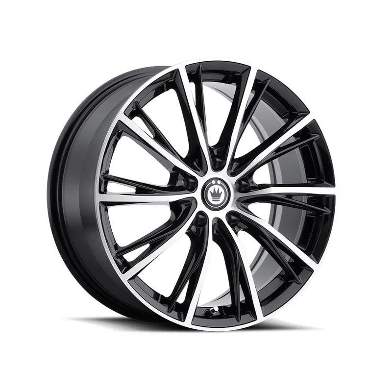 Konig Impression Alloy Wheel 18x8 ET45 5x112 Gloss Black With Machined Brand New