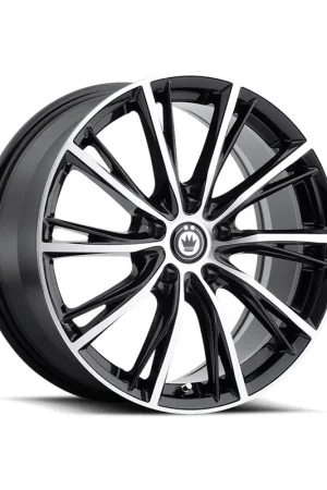 Konig Impression Alloy Wheel 18x8 ET40 5x108 Gloss Black With Machined Best Choice