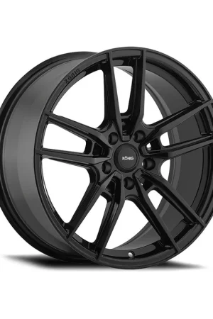 Sale Konig Myth Alloy Wheel 17x8 ET43 5x108 Gloss Black 73.1mm CB