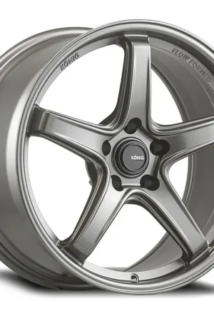 Deal Konig Neoform Alloy Wheel 18x9.5 ET35 5x120 Matte Grey 72.6mm CB