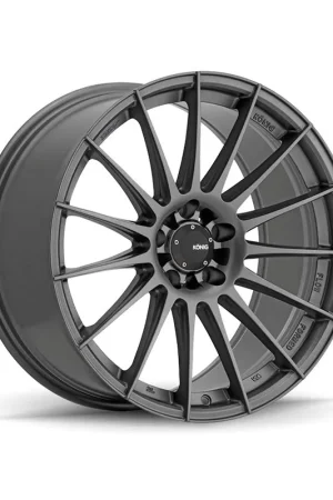 Konig Rennform Alloy Wheel 18x8 ET35 5x114.3 Matte Grey 73.1mm CB Editor’s Pick