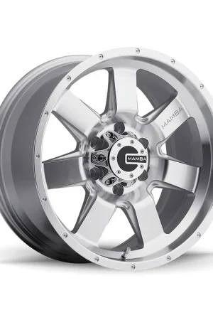Mamba M14 Alloy Wheel 17x9 ET-12 6x139.7 Machined Face Silver Drill Ho Flash Sale