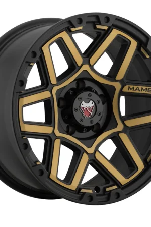 Mamba M23 Alloy Wheel 17x9 ET12 5x139.7 Matte Black With Bronze Face 1 Best Seller