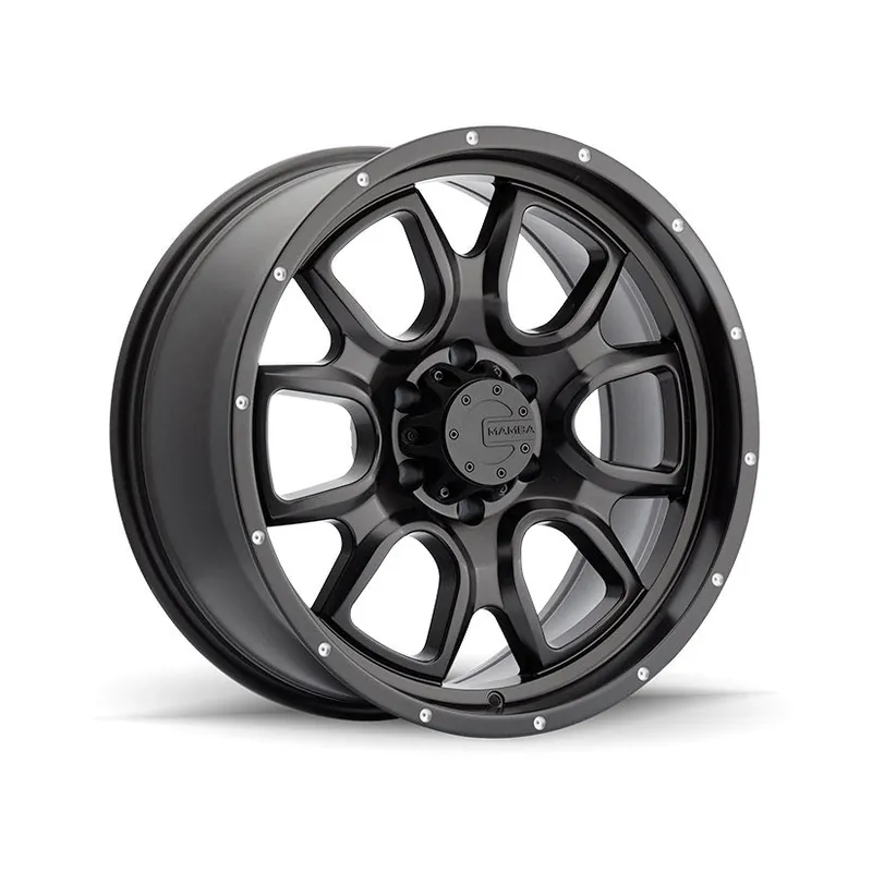 Mamba M19 Alloy Wheel 18x9 ET-12 6x139.7 Matte Black With Drill Holes Fan Favorite