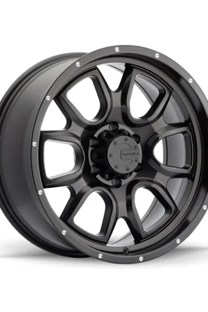 Reduced Price Mamba M19 Alloy Wheel 20x9 ET19 8x165.1 Matte Black With Drill Holes 1