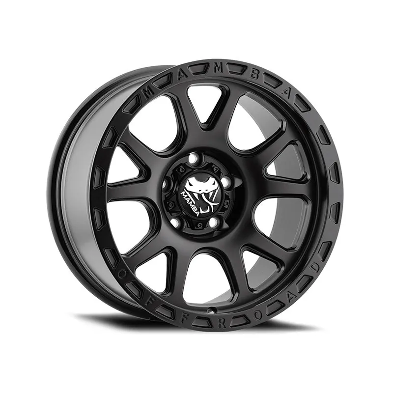 Mamba M27 Alloy Wheel 17x9 ET12 5x139.7 Stippled Matte Black 108.1mm C Super Sale