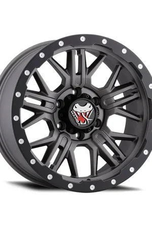 Next Day Delivery Mamba M25 Alloy Wheel 17x9 ET-12 6x139.7 Matte Grey With Black Lip Edg