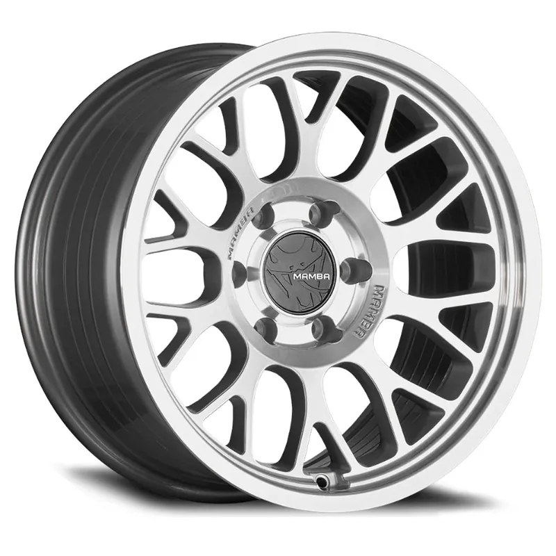 Mamba M28 Alloy Wheel 18x9 ET-12 6x139.7 Silver With Mirror Machined F Handmade