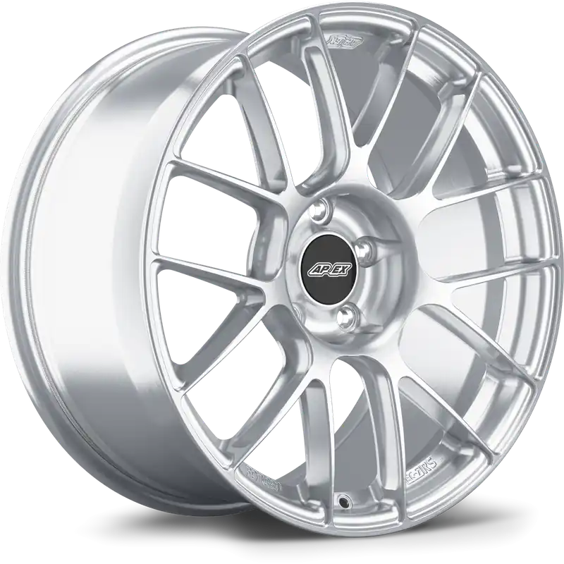 Limited Offer Apex EC-7RS Forged Alloy Wheel 19x9.5 ET28 5x120 Brushed Clear 72.56mm