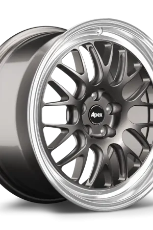 New Arrival Apex ML-10RT Forged Alloy Wheel 17x8.5 ET40 5x120 Anthracite - Machine