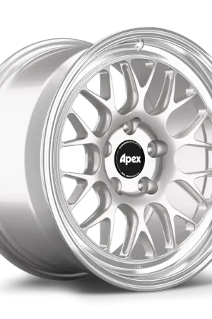 Apex ML-10RT Forged Alloy Wheel 17x9.5 ET35 5x120 Race Silver - Machin Today Only