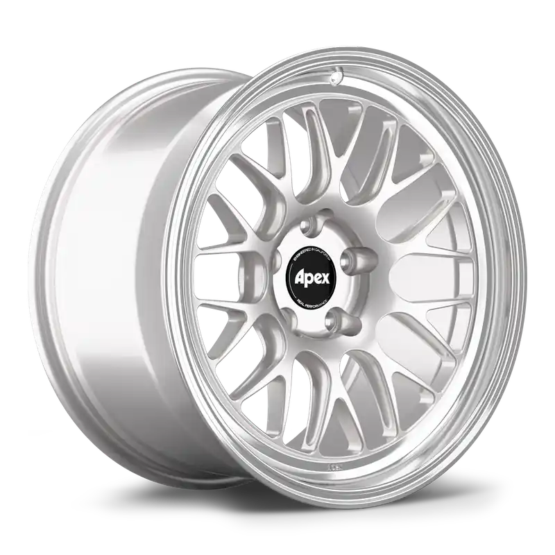 Apex ML-10RT Forged Alloy Wheel 18x10 ET25 5x120 Race Silver - Machine Brand New