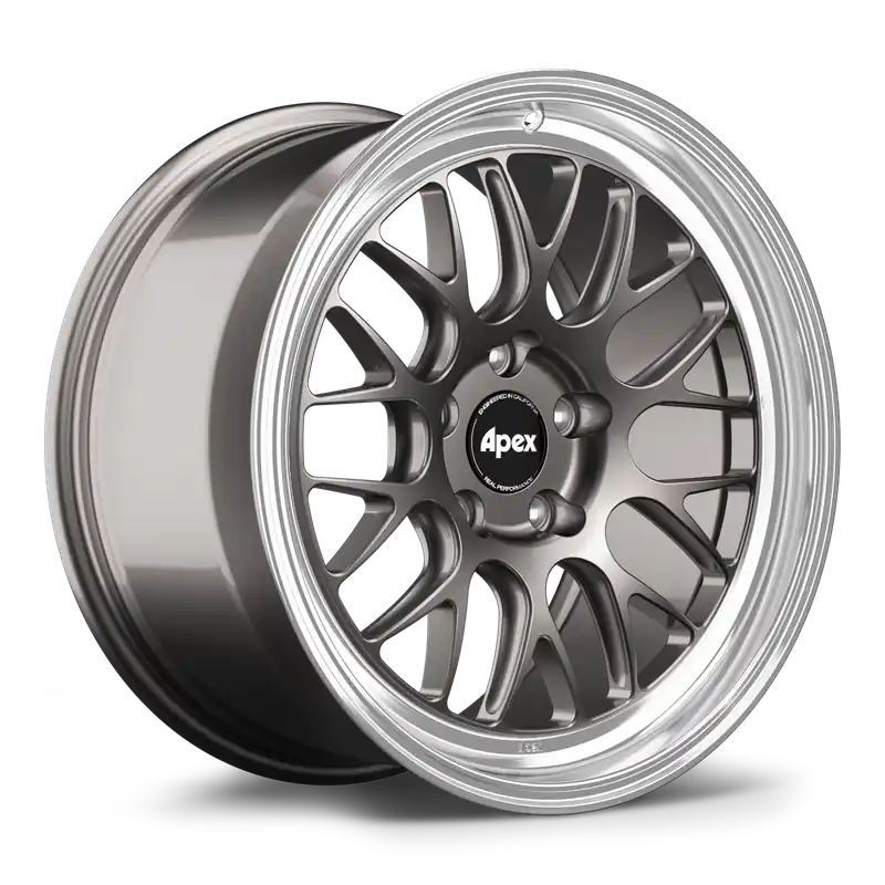 Direct From Manufacturer Apex ML-10RT Forged Alloy Wheel 18x10 ET40 5x114.3 Anthracite - Machin