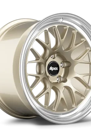 Deal Apex ML-10RT Forged Alloy Wheel 18x11 ET25 5x120 Gloss Motorsport Gold