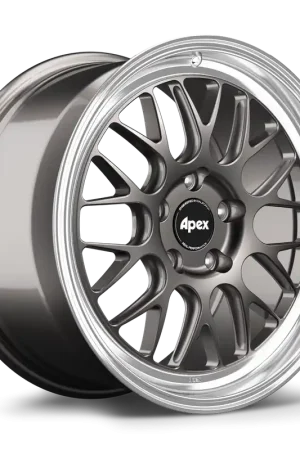 Apex ML-10RT Forged Alloy Wheel 18x10 ET60 5x130 Anthracite - Machined One Day Deal