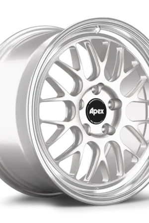 Apex ML-10RT Forged Alloy Wheel 18x9.5 ET45 5x120 Race Silver - Machin Shop Now