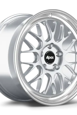 Apex ML-10RT Forged Alloy Wheel 18x9.5 ET58 5x120 Brushed Clear - Mach Next Day Delivery